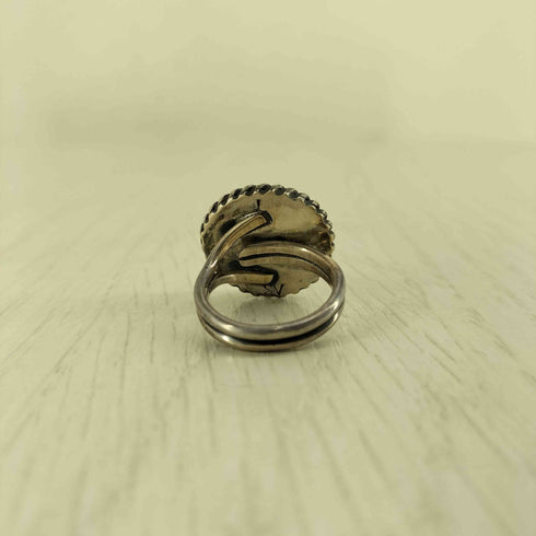 silver刻印 ホワイトバッファロー リング レディース